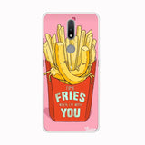 a phone case with fries on it