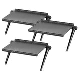 3 piece set of black metal nesting tables