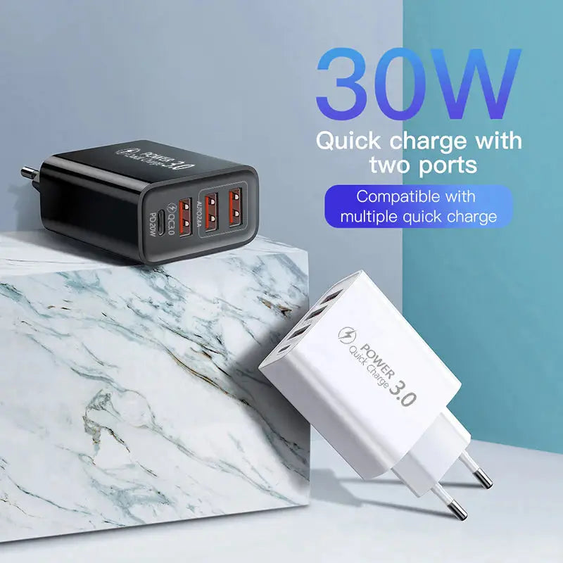 anker quick charger with dual usb