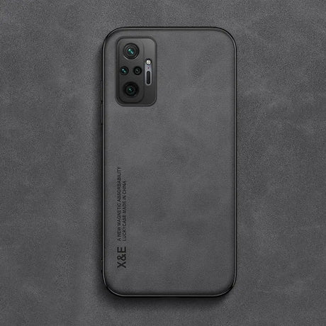 the back of a black iphone case