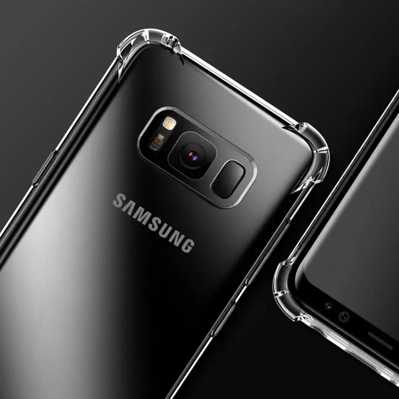 the samsung s8 and s9 are shown in three different colors