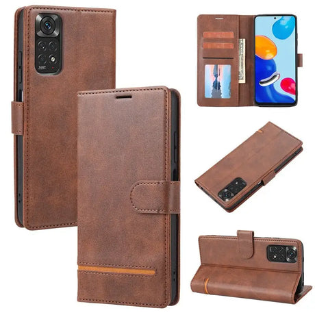 genuine leather wallet case for iphone 11