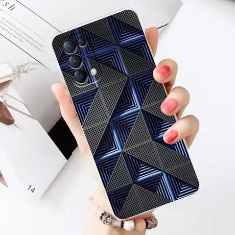 Geometric pattern phone case