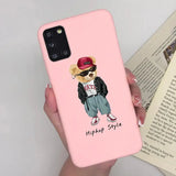 a person holding a pink phone case