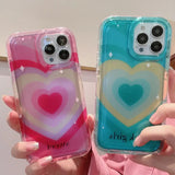 two girls holding up their iphone cases
