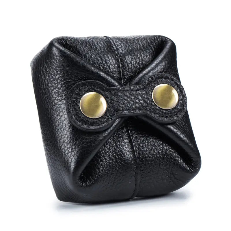 the owl leather coin purse