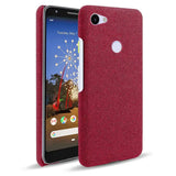 the red glitter case for the google pixel