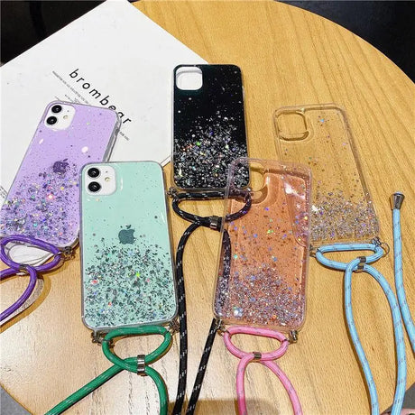 glitter phone case