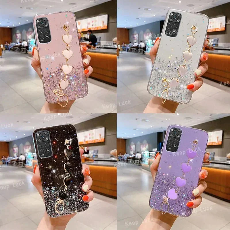 glitter phone case