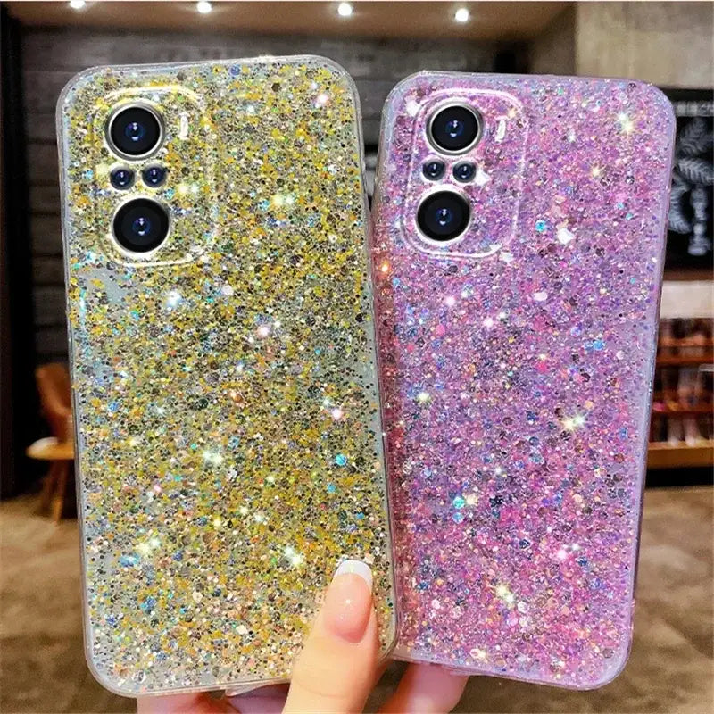 glitter phone case