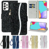 glitter glitter wallet case for iphone 11