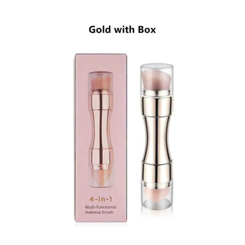 a pink box with a white container and a pink lipstick