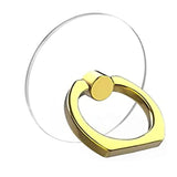 a gold ring with a heart on it