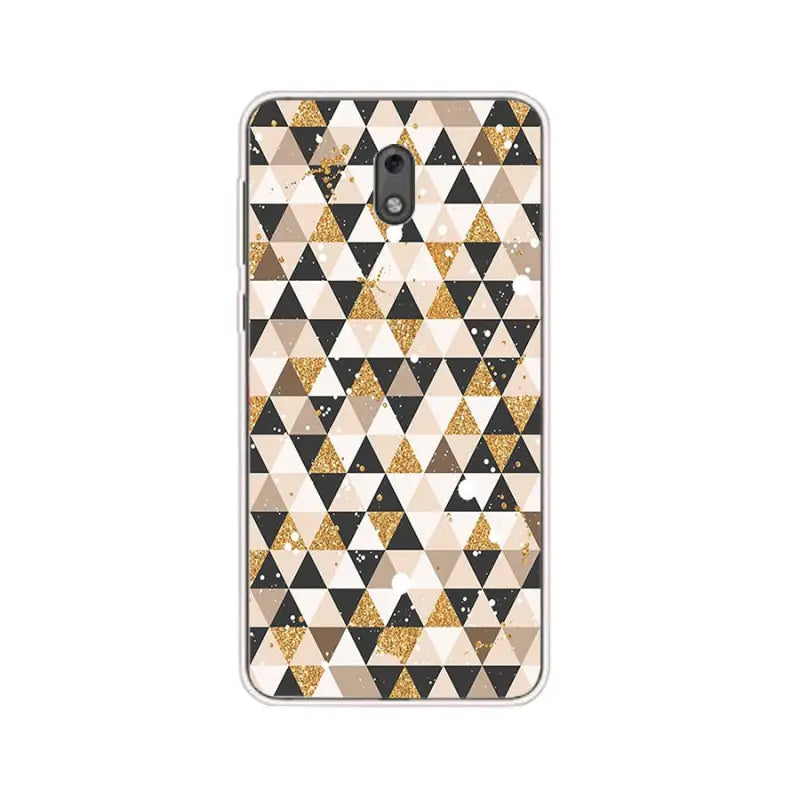 the gold triangles pattern on this case is perfect for the samsung s4
