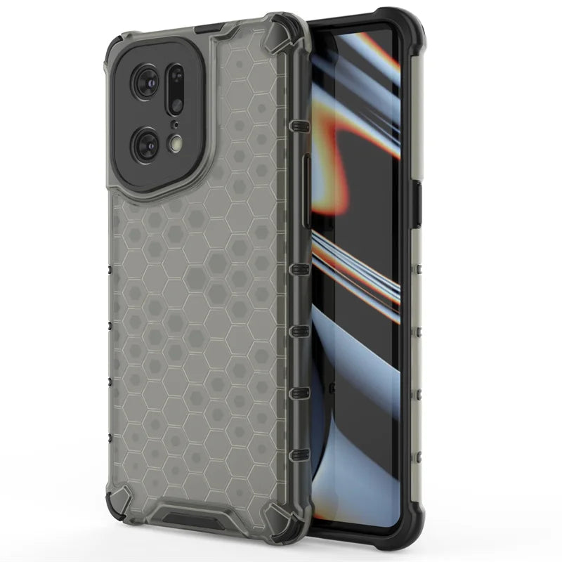 the back of the google pixel case in grey