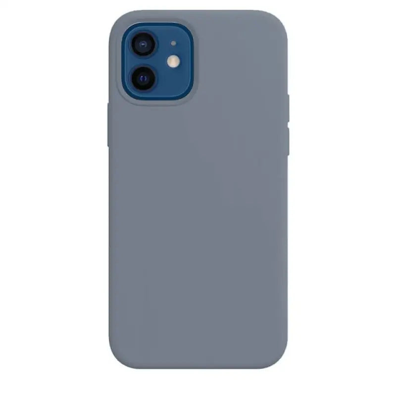 the back of a gray iphone case