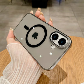 Gray iPhone case with MagSafe.