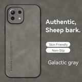 the back of a gray iphone case with the text, `, ’, ’, ’, ’,