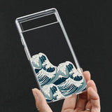 the great wave clear case for samsung