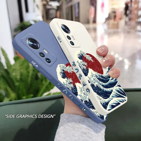 The great wave of kanishi phone case