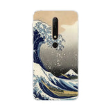 the great wave off kani phone case