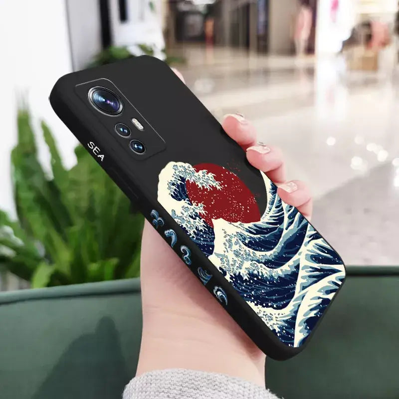 the great wave phone case