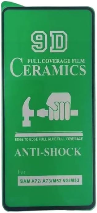 Green 9D ceramics anti-shock screen protector.