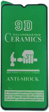 Green anti-shock ceramic screen protector.