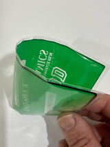 Green anti-shock phone screen protector.