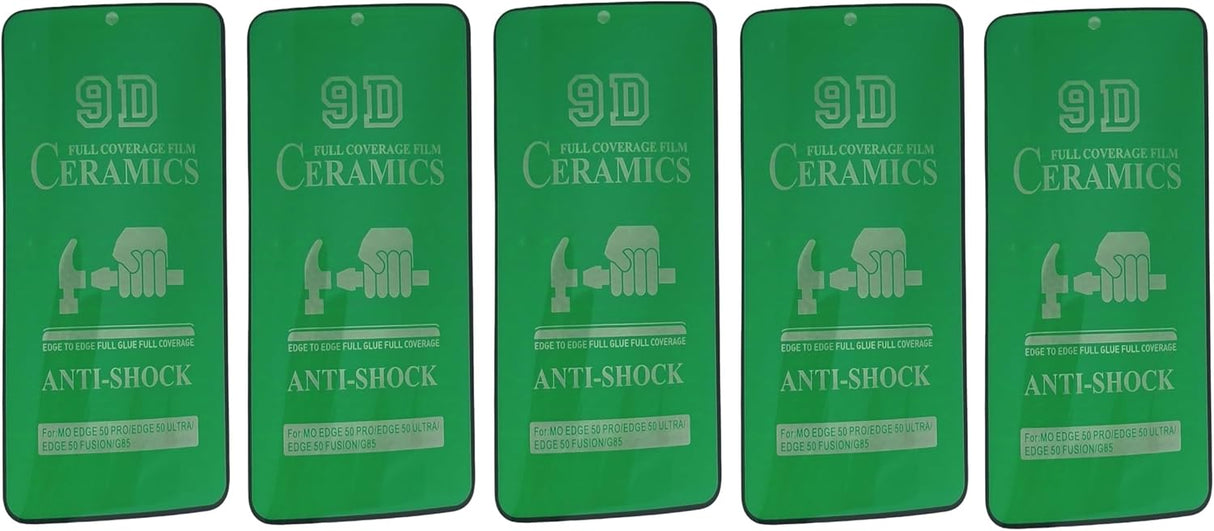 Green anti-shock screen protectors.