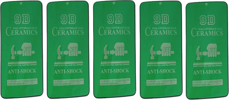Green anti-shock screen protectors.
