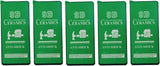 Green anti-shock screen protectors.