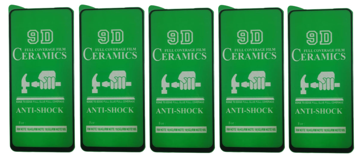 Green anti-shock screen protectors.