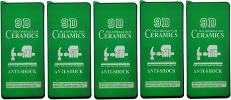 Green anti-shock screen protectors.
