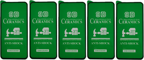 Green anti-shock screen protectors.