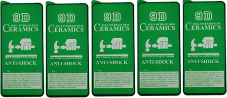 Green anti-shock screen protectors.