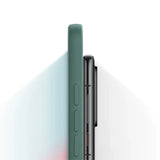 the back of the phone is shown with the back panel facing upwards