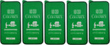 Green ceramic anti-shock screen protectors.