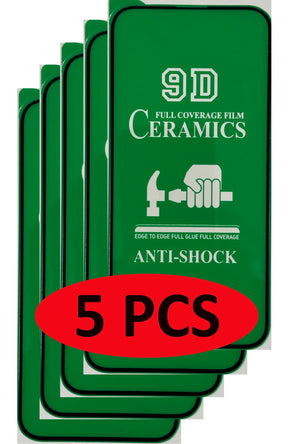 Green ceramic screen protectors.