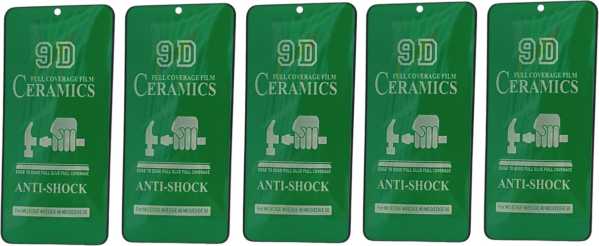 Green ceramic screen protectors.