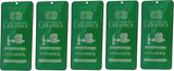 Green ceramic screen protectors.