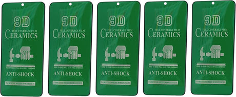 Green ceramic screen protectors.