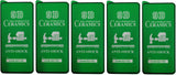 Green ceramic screen protectors.