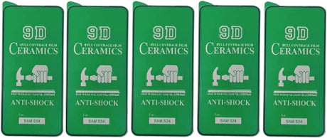 Green ceramic screen protectors.
