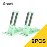 2 pcs green desktop stand for laptop