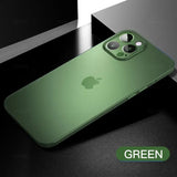 the green iphone case is shown on a black surface