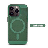 the green iphone case with the dark green logo