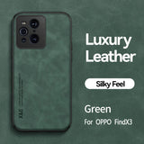 the green leather iphone case is shown with the text, `’’