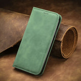 the green leather iphone case