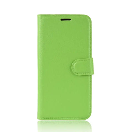 The green leather wallet case for the iphone 5